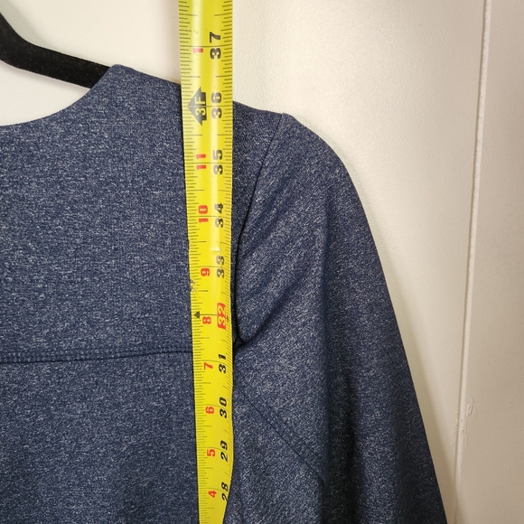 Kavu Womens Stretchy A-Line V-Neck Athletic Dress 3/4 Sleeves Blue New Basic - Picture 8 of 10